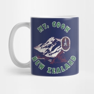 Mt. Cook New Zealand Vintage Mug